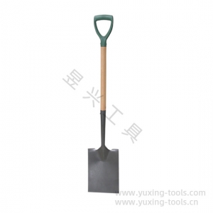 Steel shank with wooden handle